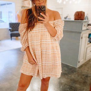 Mini Pocket Puff Sleeve Dress